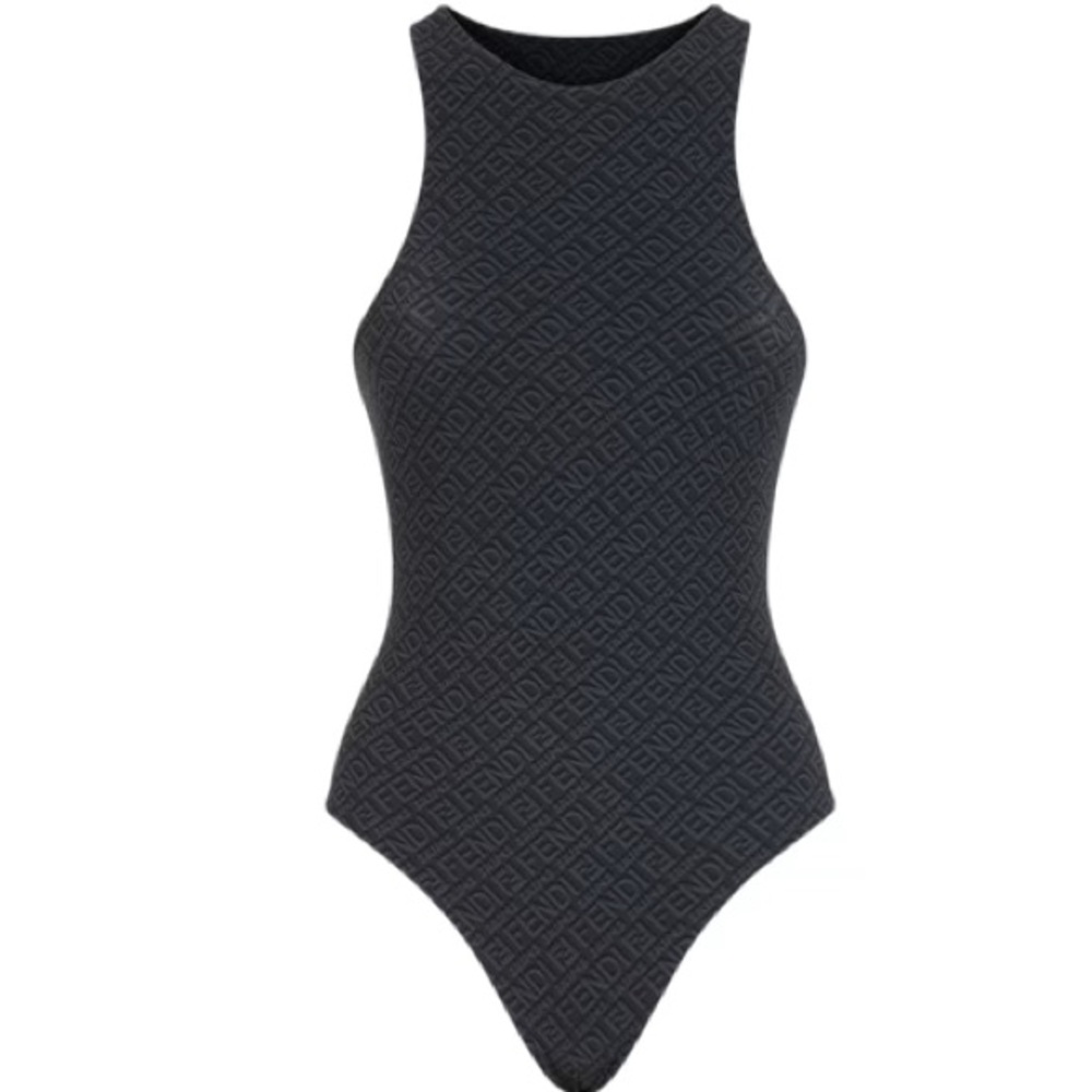 Skims X Fendi High Neck Bodysuit